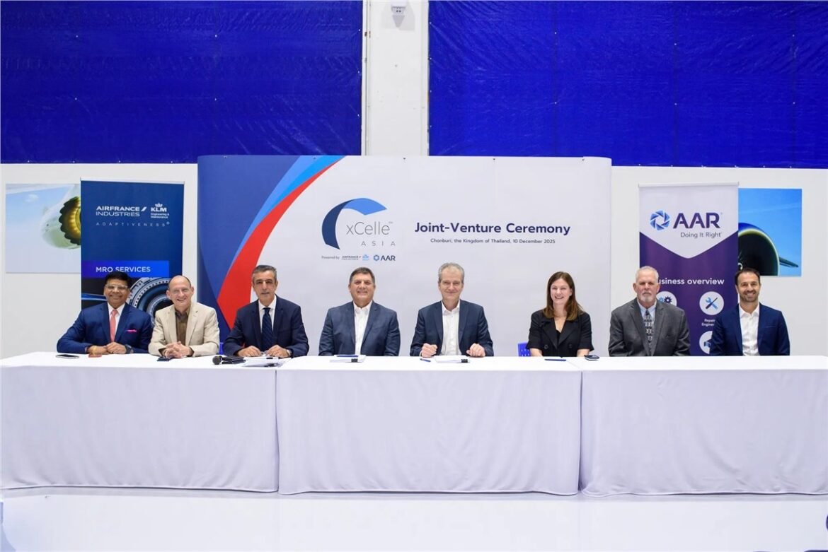 AFI KLM E&M and AAR Finalize xCelle Asia Joint Venture to Expand Component MRO Services